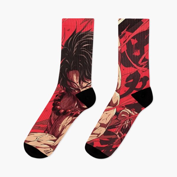 Item preview, Fiery Pirate Warrior Anime Art – Red Flame Power and Sword Aesthetic designed and sold by Dyan4.
