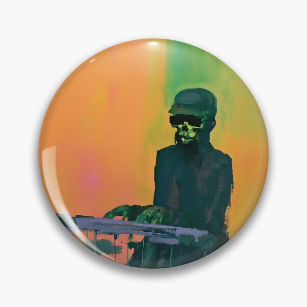 Item preview, Skeleton Musician Keyboard Synthesizer Painting Art designed and sold by Lunat1kk.