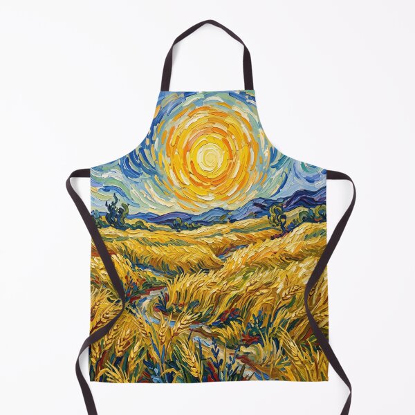 Item preview, The Intense Golden Sun over the Vibrant Wheat Field designed and sold by Mente Creativa.