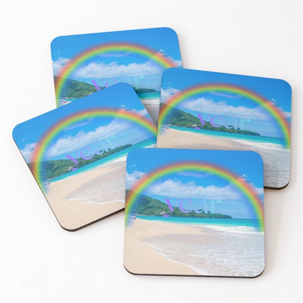 Item preview, Rainbow Beach – Tropical Summer Vibes designed and sold by cheickismall.