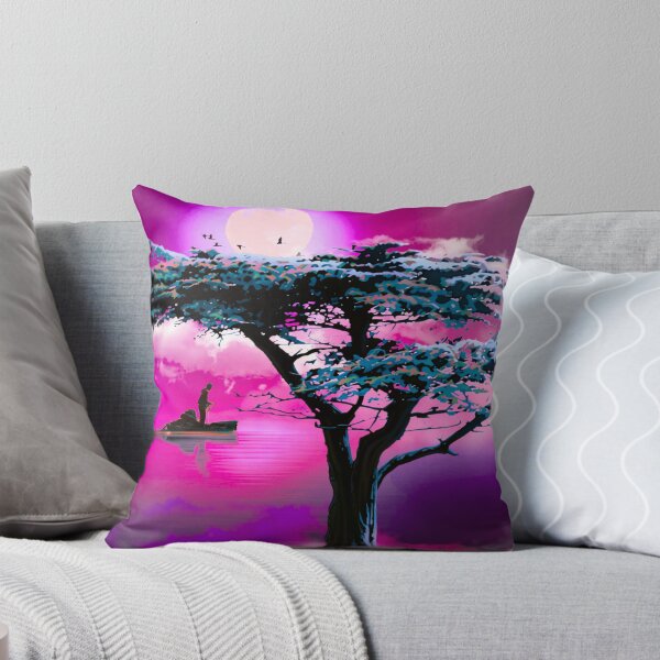 Item preview, Lone Cypress Carmel Surreal Moon Landscape Poster designed and sold by AXENT Designs.