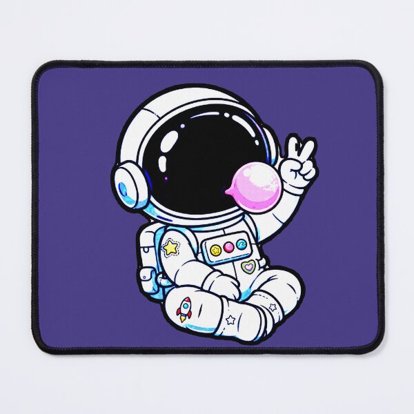 Item preview, Astronaut Bubble Gum Pink T-Shirt Kawaii Space Baby Funny designed and sold by AstronautMerch.