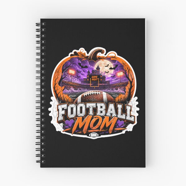 Item preview, Halloween Football Mom  designed and sold by WoodburyLake.