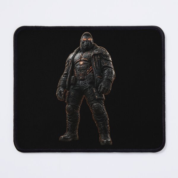 Item preview, Burning Amber Cyber Gorilla designed and sold by LazyDayzCo.
