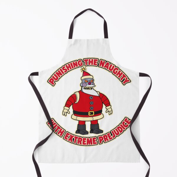Item preview, Robot Santa Punishing the Naughty designed and sold by CerealBoxInk.
