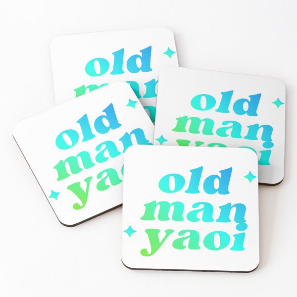 Item preview, OLD MAN YAOI sticker designed and sold by foxtailvintage.
