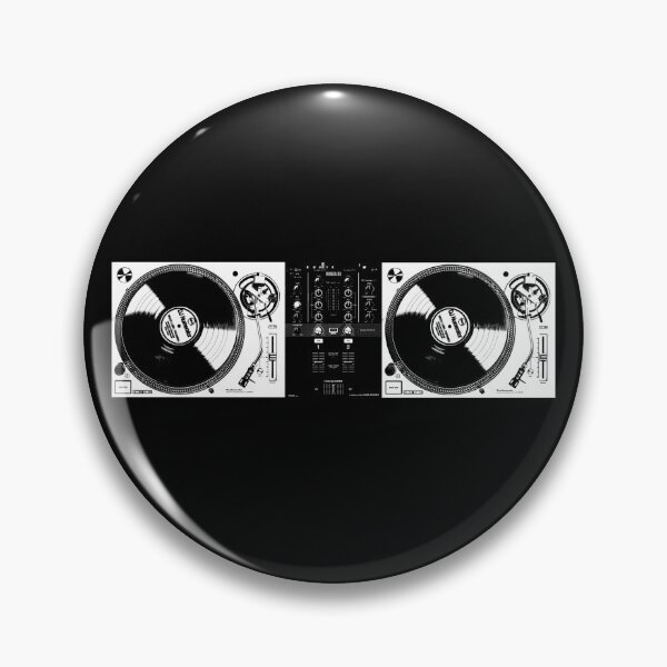 Item preview, DJ Turntables - Conventional Configuration (for dark backgrounds) designed and sold by ubiquitoid.