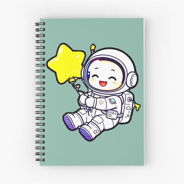 Item preview, Astronaut Star Yellow Balloon Kawaii Space Happy T-Shirt designed and sold by AstronautMerch.