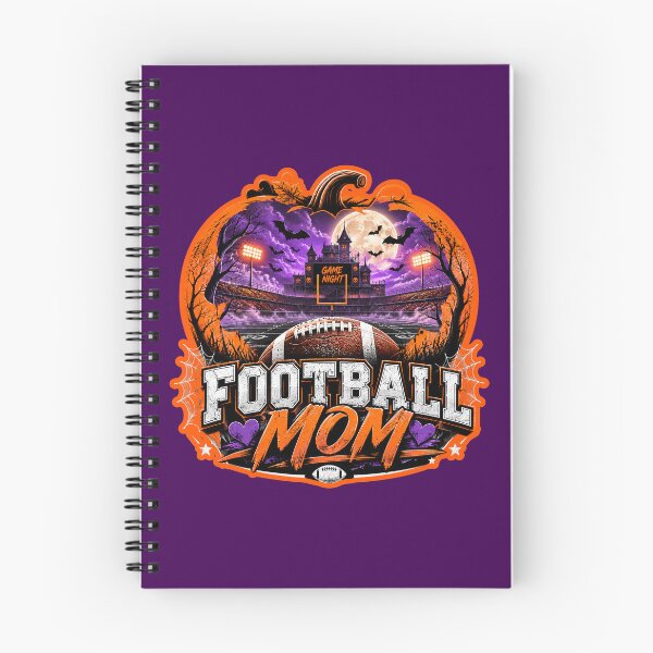 Item preview, Halloween Football Mom  designed and sold by WoodburyLake.
