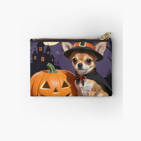 Item preview, Wizard Chihuahua Spooky Haunted Castle Halloween designed and sold by Oddlycuteart .