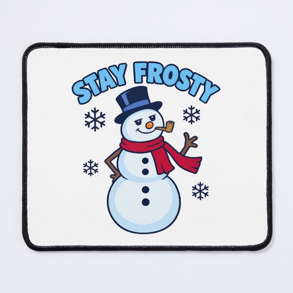 Artikelvorschau, Bleibt frostig cool, Schneemann-Weihnachten entworfen und verkauft von CerealBoxInk.