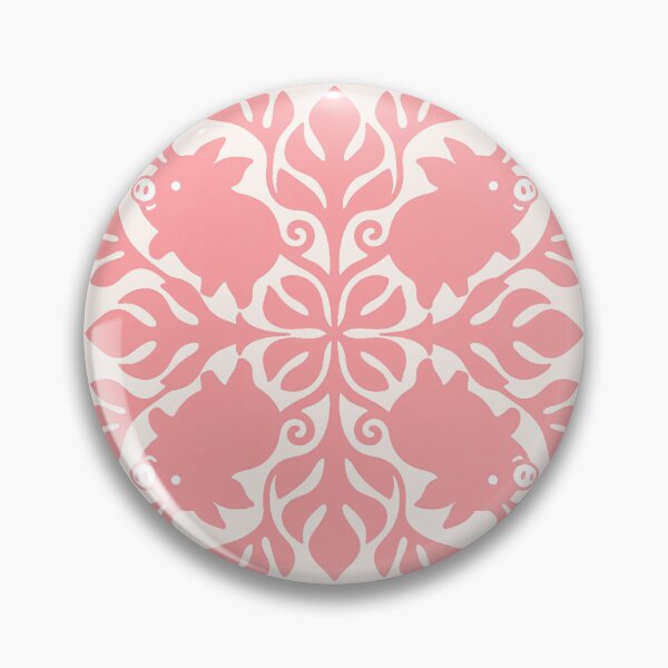 Item preview, Cute Pink Pig Quilt Pattern designed and sold by Small Kine Prints.