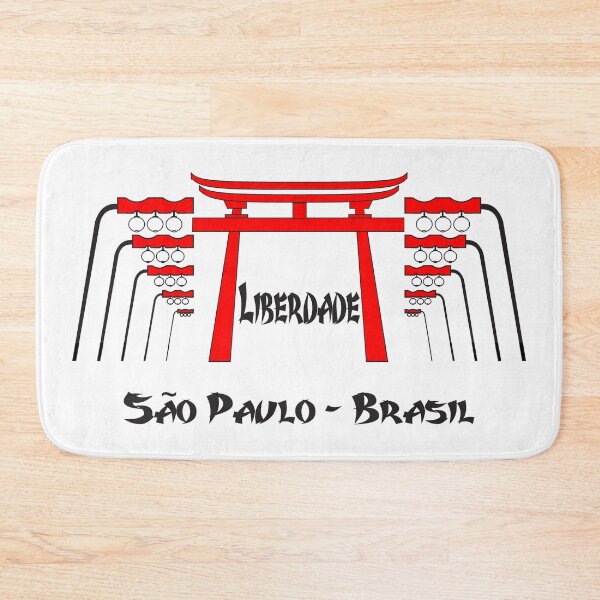 Item preview, Liberdade Sao Paulo - Japanese Quarter Torii Gate and Lanterns Brazil designed and sold by Sampa In Focus.