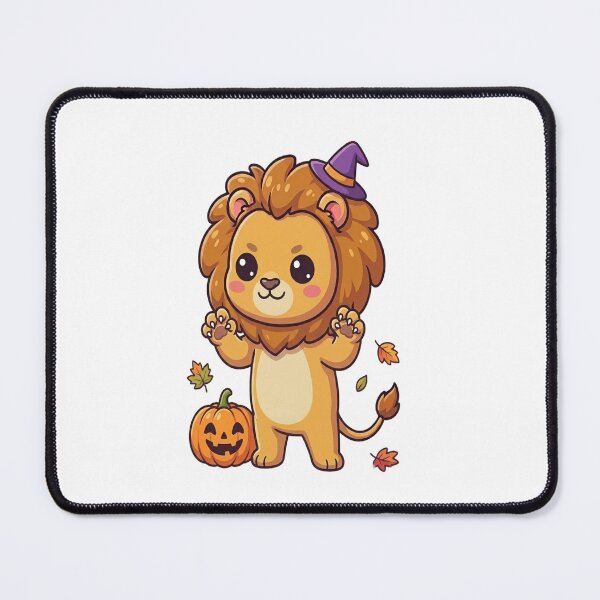 Item preview, Cute Lion Spooky Halloween Roar designed and sold by Ella_Sketch.
