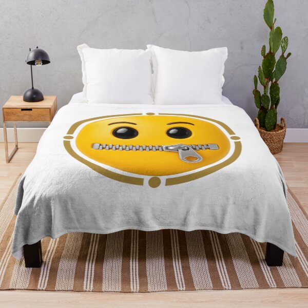 Item preview, Funny Keep Your Mouth Shut Smiley Face designed and sold by freshwear design.
