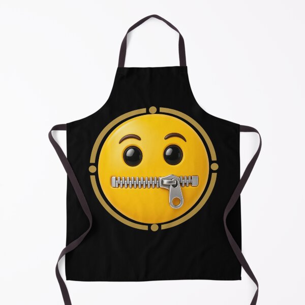 Item preview, Funny Keep Your Mouth Shut Smiley Face designed and sold by freshwear design.
