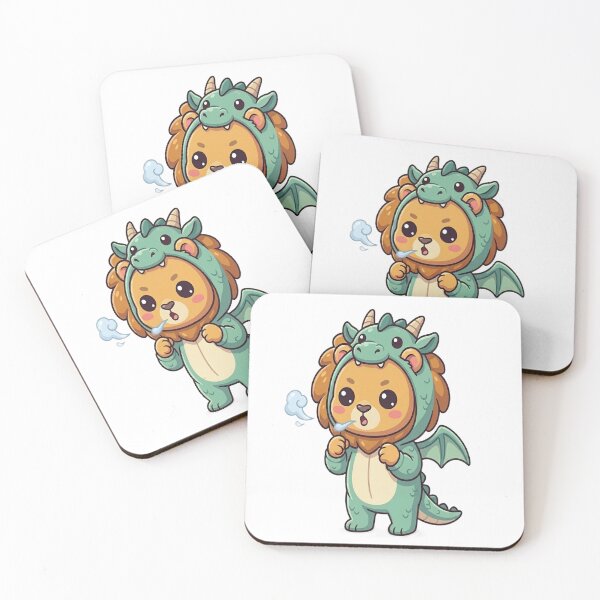 Item preview, Cute Lion Dragon Costume Roar designed and sold by Ella_Sketch.