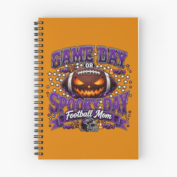Item preview, Spooky Game Day Football Mom  designed and sold by WoodburyLake.
