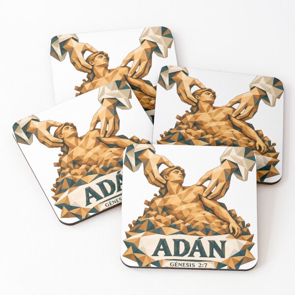 Item preview, Creation of Adam in triangular crystals designed and sold by danart7.