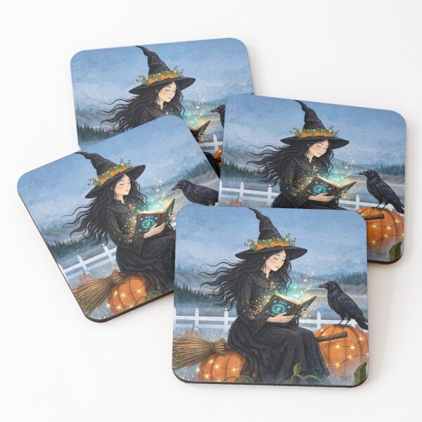 Item preview, The Witch Who Commands the Crows designed and sold by DibujandoPorfa.