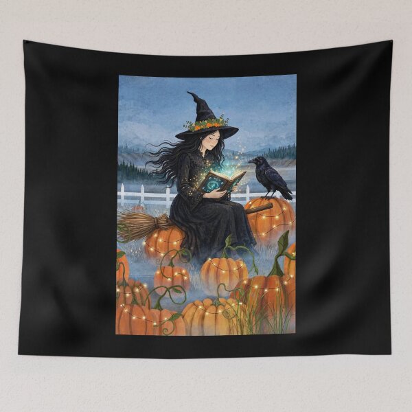 Item preview, The Witch Who Commands the Crows designed and sold by DibujandoPorfa.