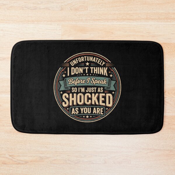 Item preview, Unfortunately I don't think before I speak designed and sold by DemureArtsy.