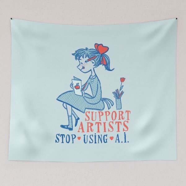 Item preview, support artists.stop using ai designed and sold by remerasnerdas.