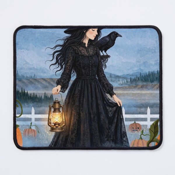 Item preview, Midnight Spell and Black Feathers designed and sold by DibujandoPorfa.