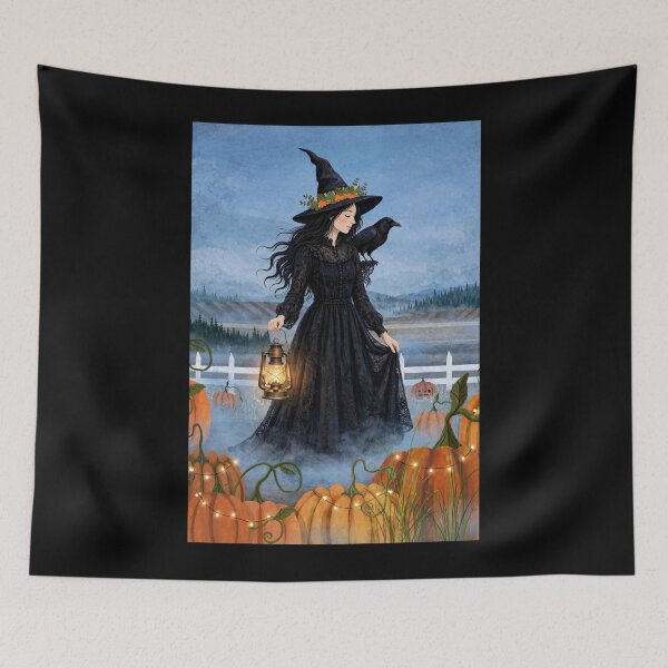 Item preview, Midnight Spell and Black Feathers designed and sold by DibujandoPorfa.