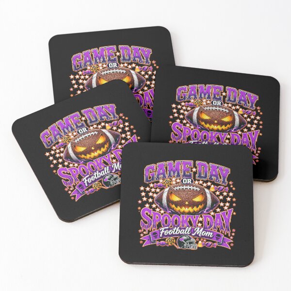 Item preview, Spooky Game Day Football Mom  designed and sold by WoodburyLake.
