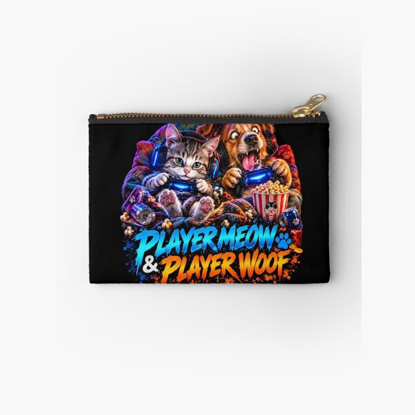 Item preview, Player Meow and Player Woof designed and sold by DansCreations42.