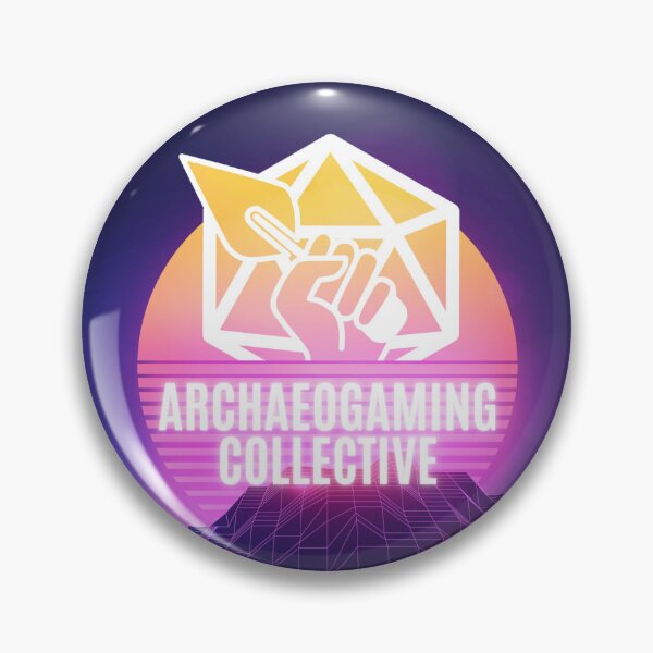 Item preview, ArchaeoGaming Conference Retro Icon (2022) designed and sold by The ArchaeoGaming Collective.