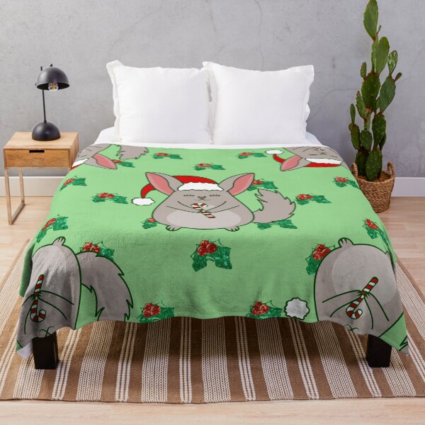Item preview, ugly christmas Chinchilla santa claus holly designed and sold by Gossip Rag.