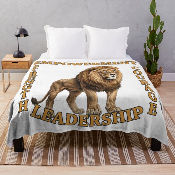 Item preview, Totem Animal: Lion Spirit Symbolism designed and sold by The She Shed.