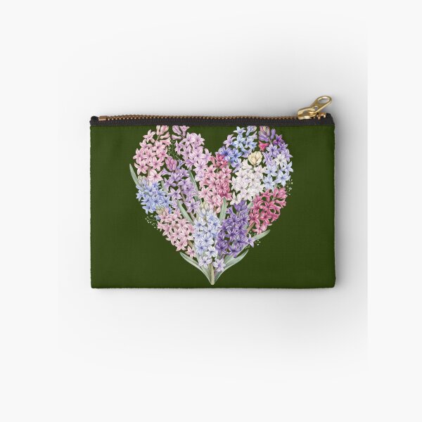 Item preview, Multicoloured Hyacinth Heart  designed and sold by ImageryLoom.