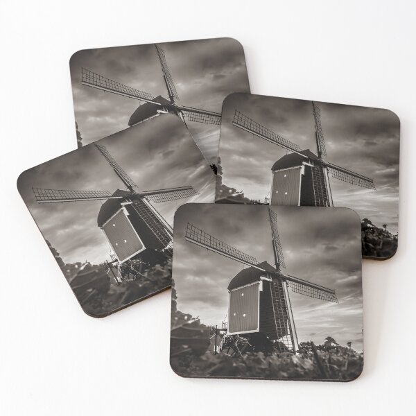 Item preview, Historic Windmill De Akkermolen Zundert Netherlands in Sepia designed and sold by Radiocafe.