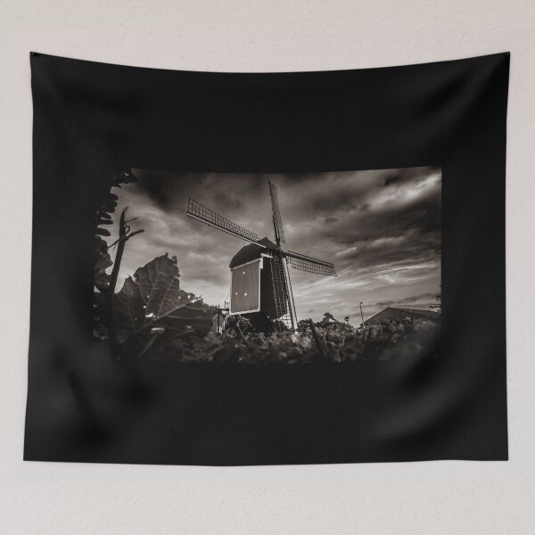 Item preview, Historic Windmill De Akkermolen Zundert Netherlands in Sepia designed and sold by Radiocafe.