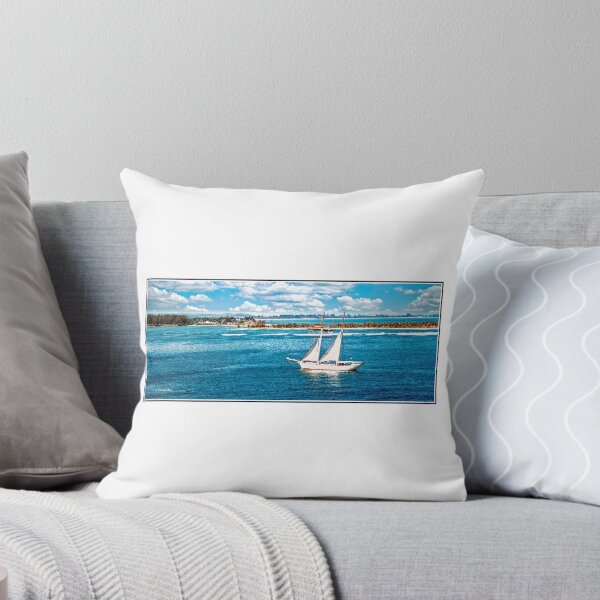 Item preview, Two-Masted, Gaff-Rigged Schooner, Shallow Caribbean Sea designed and sold by AMacGPhilly.