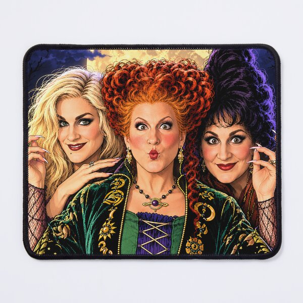 Item preview, Hocus Pocus: The Three Witches of Abracadabra Celebrate Halloween designed and sold by PopCultureAndStuff.
