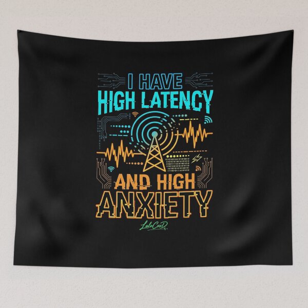 Item preview, High Latency Lag Warning - Packet Loss In Real Time designed and sold by LaloCxxD.