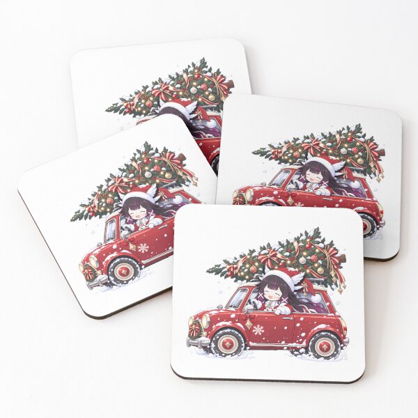 Item preview, Columbina Genshin Impact Christmas Car Tree Delivery designed and sold by mildaclairmo.