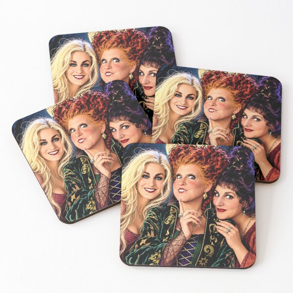 Item preview, Hocus Pocus: The Three Witches Celebrate Halloween - Fan Art designed and sold by PopCultureAndStuff.