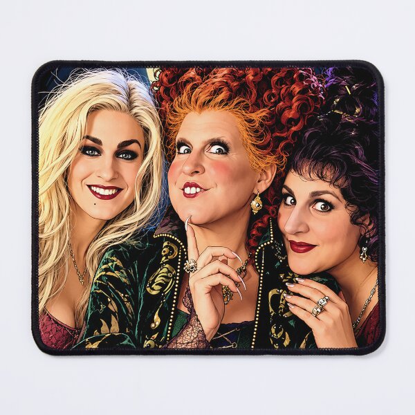 Item preview, Hocus Pocus: The Three Witches Celebrate Halloween - Fan Art designed and sold by PopCultureAndStuff.