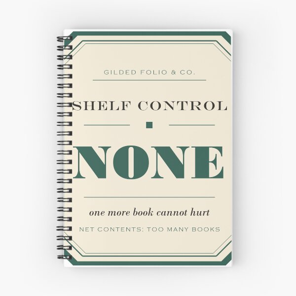 Item preview, Shelf Control None, Funny Book Lover Apothecary Label designed and sold by GildedFolio.