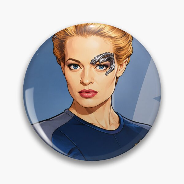 Item preview, Seven of Nine (Blue) designed and sold by Moviebuff91.