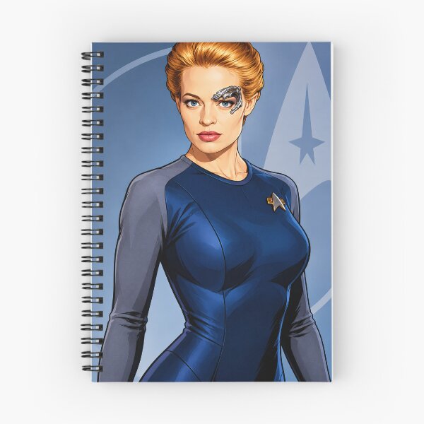 Item preview, Seven of Nine (Blue) designed and sold by Moviebuff91.