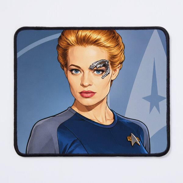 Item preview, Seven of Nine (Blue) designed and sold by Moviebuff91.