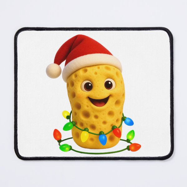 Item preview, Whimsical Sponge Christmas designed and sold by Sillytoe.