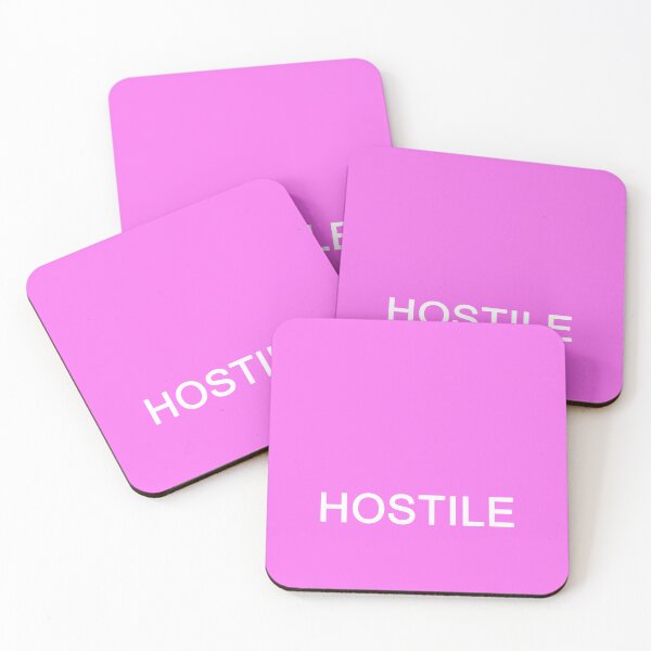 Item preview, HOSTILE on Pink designed and sold by ubiquitoid.