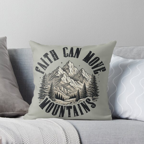 Item preview, Faith Can Move Mountains designed and sold by MalwasBasket.